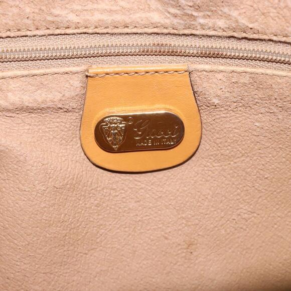 GUCCI Micro GG Supreme Hand Bag Pvc Beige Gold 000 104 000 104 - Picture 16 of 16